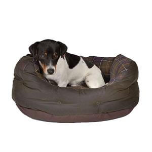 Barbour Wax Cotton Dog Bed 24 inch